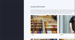 Desktop Screenshot of glidediscgolf.com